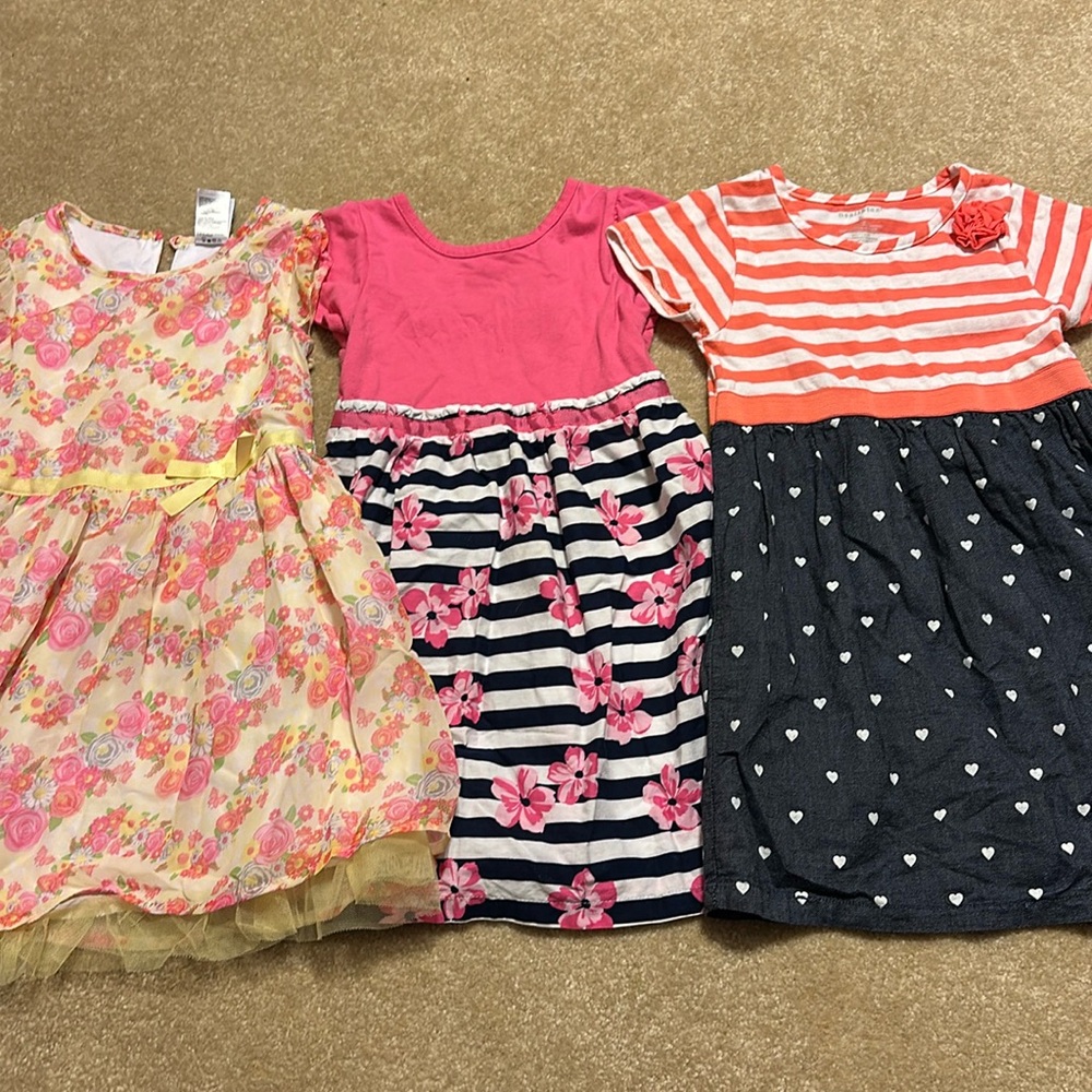 3 Healthtex Girls Dresses